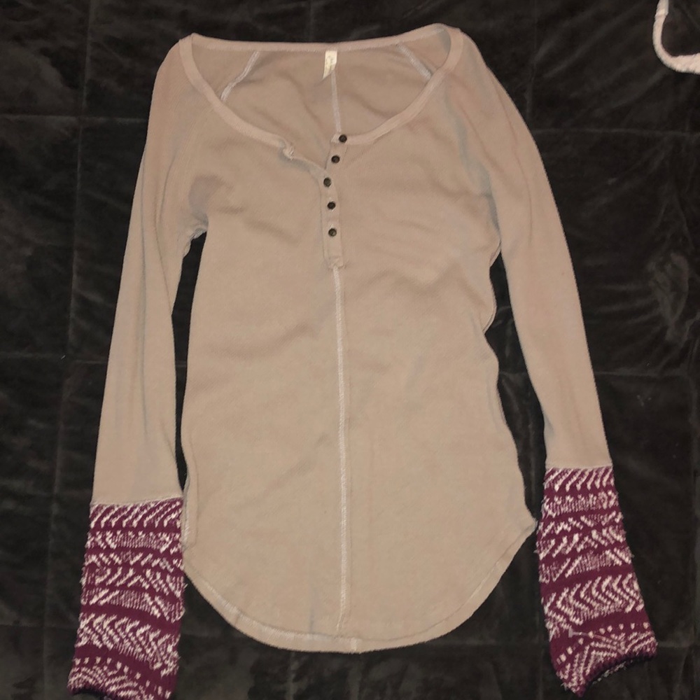 Free people long sleeve